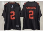 Cleveland Browns #2 Shedeur Sanders Brown Color Rush Limited Jersey