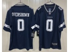 Dallas Cowboys #0 DeMarvion Overshown Navy Vapor Limited Jersey