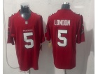 Atlanta Falcons #5 Drake London 2026 Red Limited Jersey
