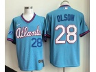 Atlanta Braves #28 Matt Olson Light Blue 2026 City Connect Jersey