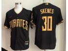 Pittsburgh Pirates #30 Paul Skenes Black 2026 City Connect Jersey