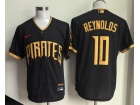 Pittsburgh Pirates #10 Bryan Reynolds Black 2026 City Connect Jersey