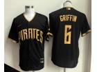 Pittsburgh Pirates #6 Konnor Griffin Black 2026 City Connect Jersey