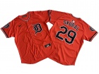 Detroit Tigers #29 Tarik Skubal 2026 Orange Jersey