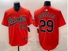 Baltimore Orioles #29 Samuel Basallo Orange Jersey
