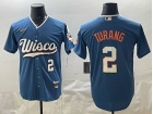 Milwaukee Brewers #2 Brice Turang Blue 2026 City Connect Jersey