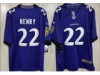 Baltimore Ravens #22 Derrick Henry 2026 Purple Limited Jersey