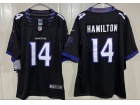 Baltimore Ravens #14 Kyle Hamilton 2026 Black Limited Jersey