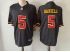 Washington Commanders #5 Jayden Daniels 2026 Black Limited Jersey