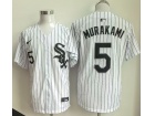 Chicago White Sox #5 Munetaka Murakami White Limited Player Jersey