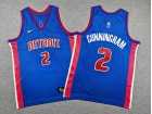 Youth Detroit Pistons #2 Cade Cunningham Blue Jersey