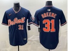 Detroit Tigers #31 Riley Greene 2026 Navy Jersey