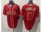 Texas Rangers #17 Nathan Eovaldi Red 2026 City Connect Jersey