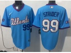 Atlanta Braves #99 Spencer Strider Light Blue 2026 City Connect Jersey