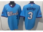 Atlanta Braves #3 Dale Murphy Light Blue 2026 City Connect Jersey