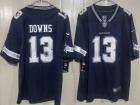 Dallas Cowboys #13 Caleb Downs Navy Vapor Limited Jersey
