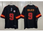 Kansas City Chiefs #9 Kenneth Walker Black Vapor Limited Jersey