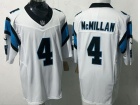 Carolina Panthers #4 Tetairoa McMillan White Limited Jersey
