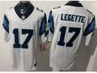 Carolina Panthers #17 Xavier Legette White Limited Jersey