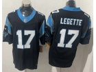 Carolina Panthers #17 Xavier Legette Black Limited Jersey