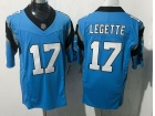 Carolina Panthers #17 Xavier Legette Blue Limited Jersey