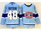 Fanatics Montreal Canadiens #48 Lane Hutson Light Blue Jersey