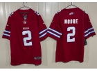 Buffalo Bills #2 D.J. Moore Red Vapor Limited Jersey