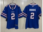 Buffalo Bills #2 D.J. Moore Blue Vapor Limited Jersey