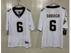 New Orleans Saints #6 Tyler Shough White Vapor Limited Jersey