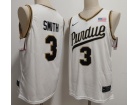 Purdue Boilermakers #3 Braden Smith White Jersey