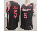 Houston Cougars #5 Chris Cenac Jr. Black Jersey