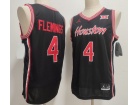 Houston Cougars #4 Kingston Flemings Black Jersey