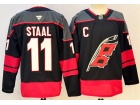 Fanatics Carolina Hurricanes #11 Jordan Staal Black Jersey