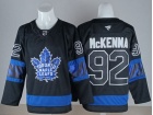 Fanatics Toronto Maple Leafs #92 Gavin McKenna Black 3rd Jersey