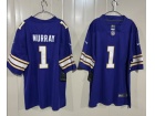 Minnesota Vikings #1 Kyler Murray Purple Throwback Limited Jersey