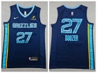 Memphis Grizzlies #27 Cameron Boozer Navy Jersey