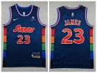 Philadelphia 76ers #23 LeBron James Navy 2021-22 City Jersey