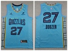 Memphis Grizzlies #27 Cameron Boozer Light Blue Jersey