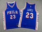 Youth Philadelphia 76ers #23 LeBron James Blue Jersey
