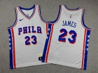 Youth Philadelphia 76ers #23 LeBron James White Jersey