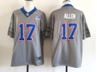 Buffalo Bills #17 Josh Allen Gray Nickel City Vapor Limited Jersey