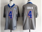 Buffalo Bills #4 James Cook Gray Nickel City Vapor Limited Jersey