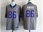 Buffalo Bills #86 Dalton Kincaid Gray Nickel City Vapor Limited Jersey