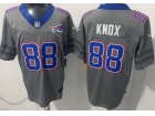 Buffalo Bills #88 Dawson Knox Gray Nickel City Vapor Limited Jersey