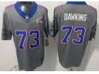 Buffalo Bills #73 Dion Dawkins Gray Nickel City Vapor Limited Jersey