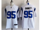 Los Angeles Rams #95 Myles Garrett 2026 White Vapor Limited Jersey