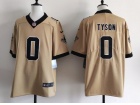 New Orleans Saints #0 Jordyn Tyson Gold Inverted Limited Jersey