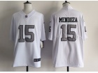 Las Vegas Raiders #15 Fernando Mendoza White Color Rush Limited Jersey