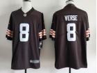 Cleveland Browns #8 Jared Verse Brown Limited Jersey