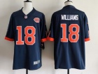 Chicago Bears #18 Caleb Williams 2026 Navy Rivalry Limited Jersey